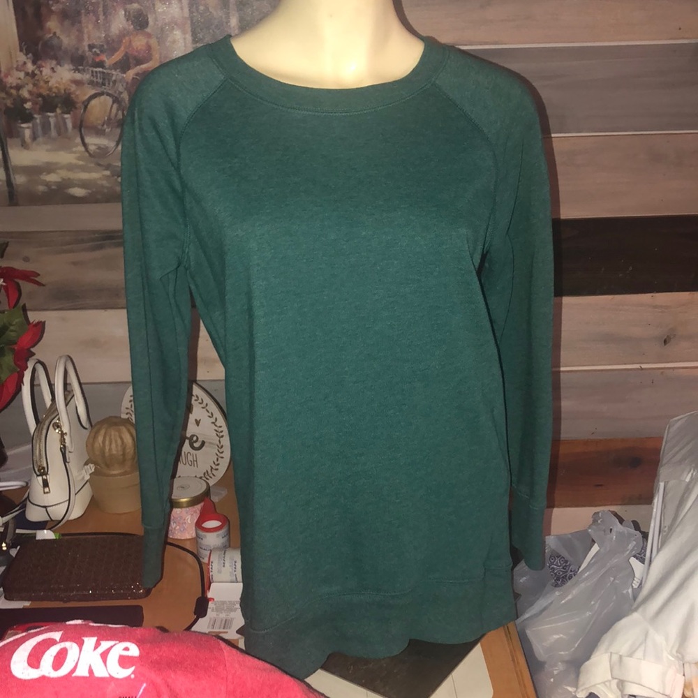 Old Navy Green Sweatshirt- xsmall